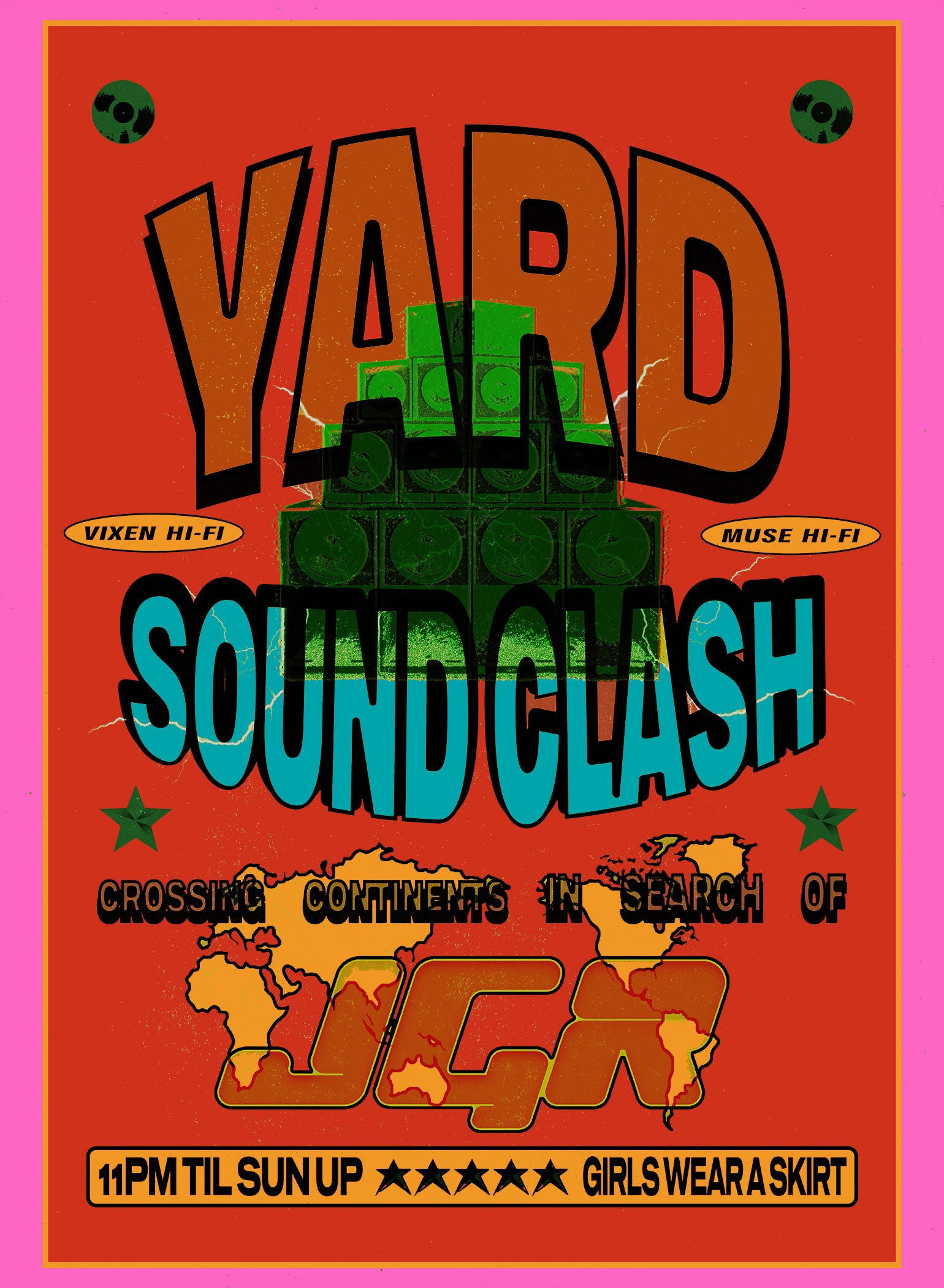 Sound Clash Print
