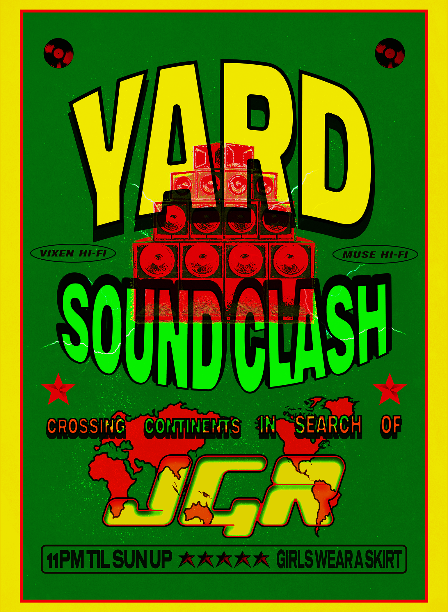 Sound Clash Print